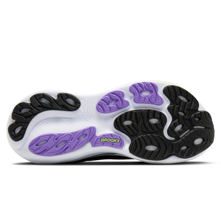 Brooks Adrenaline GTS 25 Womens | Black/blackened Pearl/purple