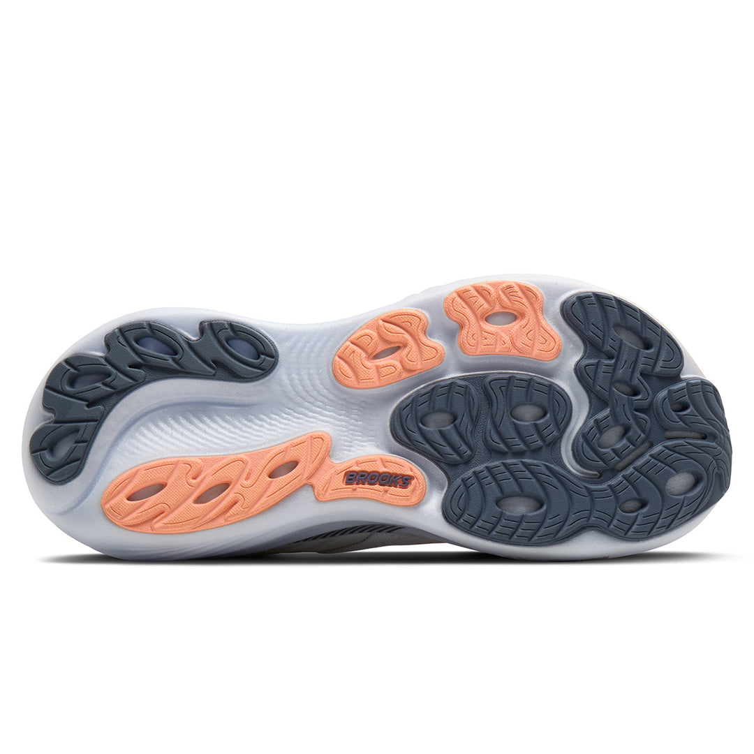 Brooks Adrenaline GTS 25 Womens | Oyster Mushroom/peach/grape