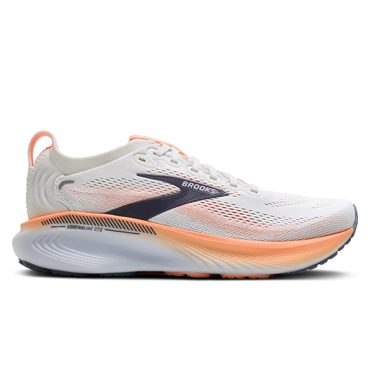 Brooks Adrenaline GTS 25 Womens | Oyster Mushroom/peach/grape