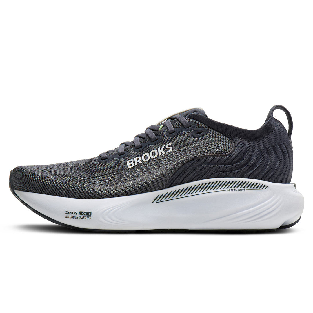 Brooks Adrenaline GTS 25 Mens | Grey/paradise Green/spruce