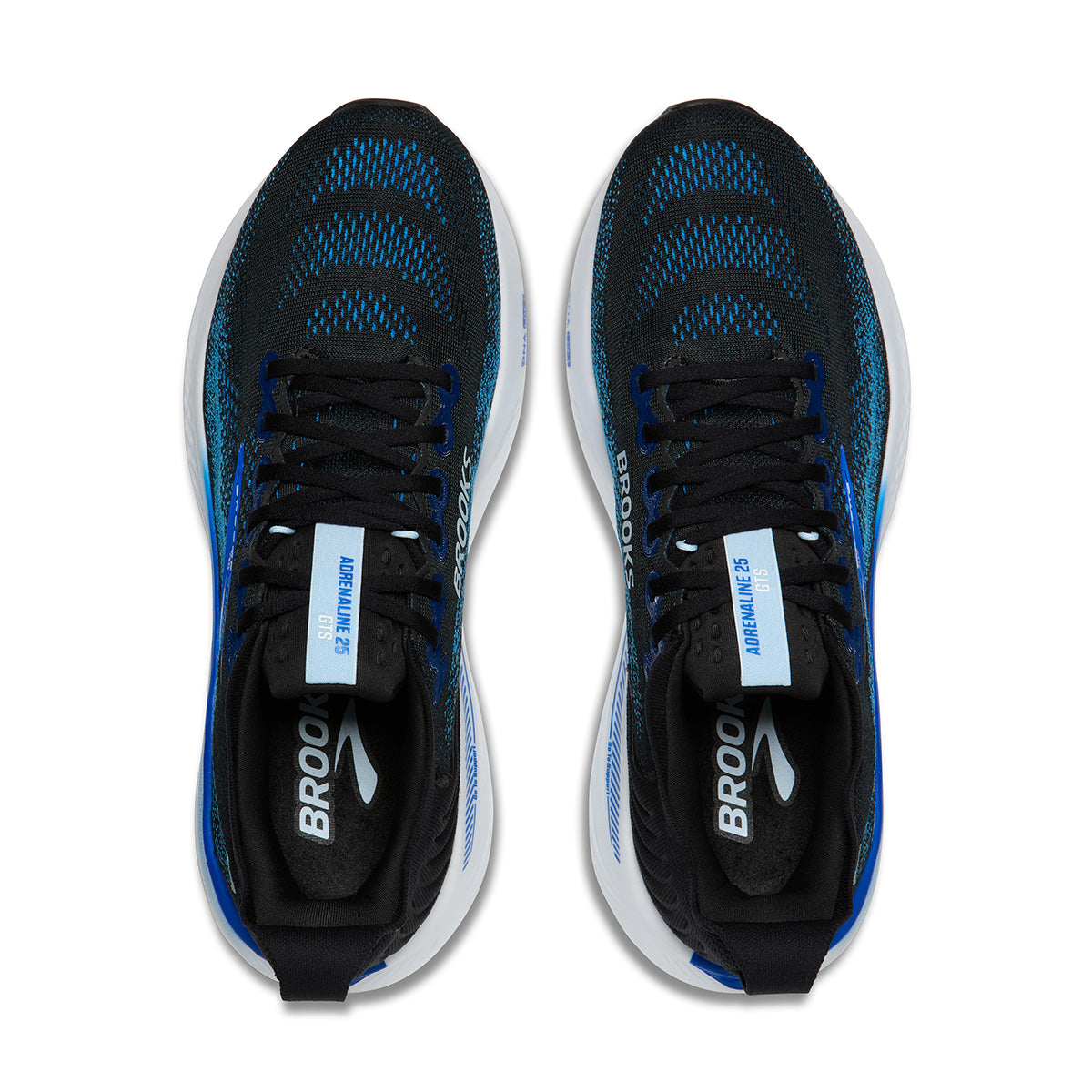 Brooks Adrenaline GTS 25 Mens | Black/blue/nantucket Breeze