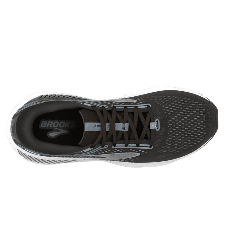 Brooks Ariel GTS 23 Womens running shoes Black grey top