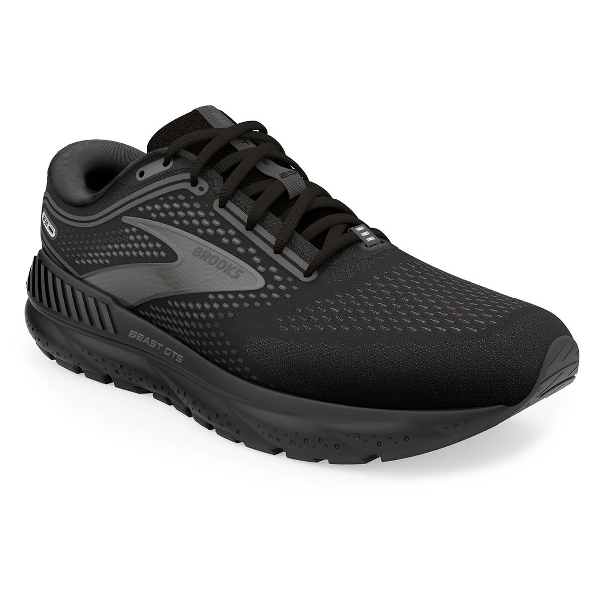 Brooks Beast GTS 23 Mens Running Shoes | Black/gunmetal – Alexandra Sports