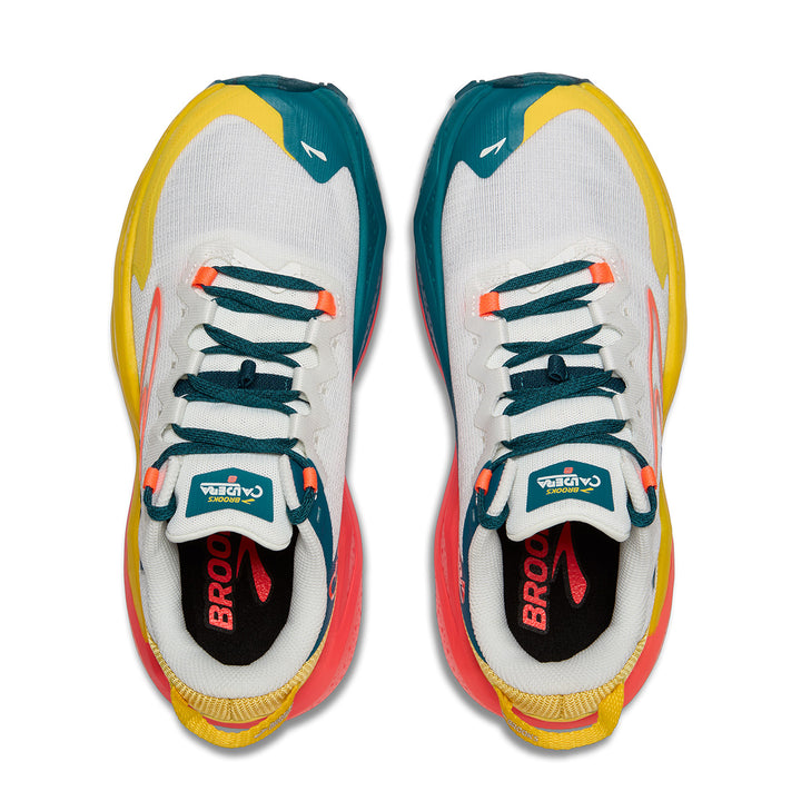Brooks Caldera 8 Womens | Bit of Blue/quince/flame