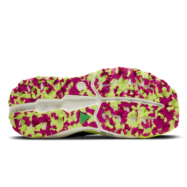 Brooks Caldera 8 Womens | Grey/black/lime