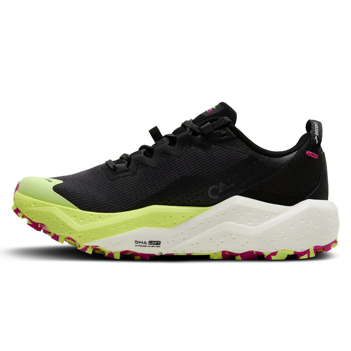 Brooks Caldera 8 Womens | Grey/black/lime