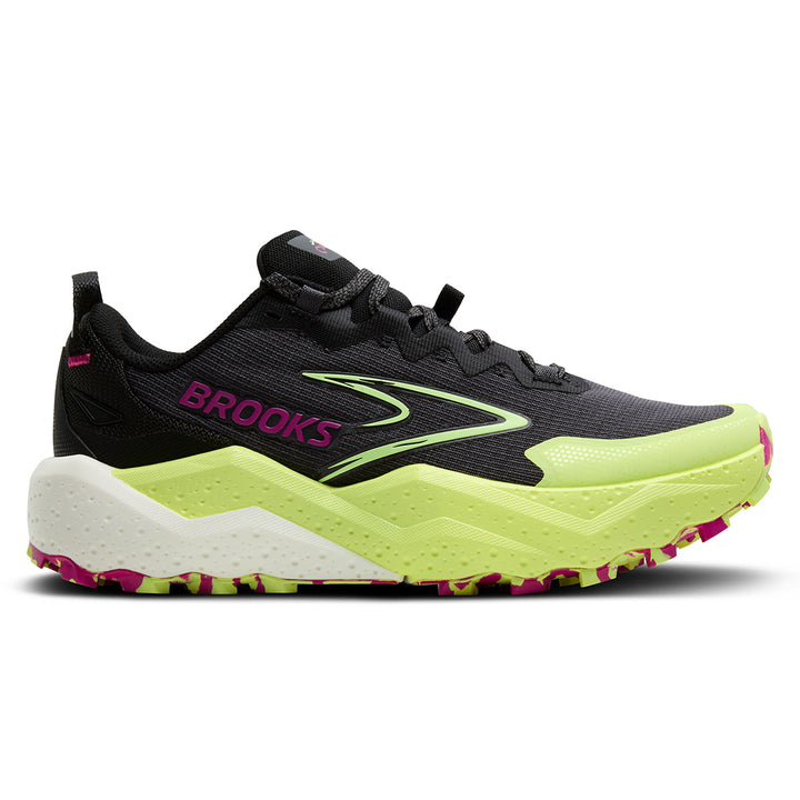 Brooks Caldera 8 Womens | Grey/black/lime