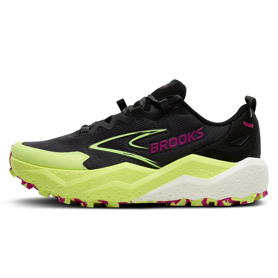 Brooks Caldera 8 Womens | Grey/black/lime