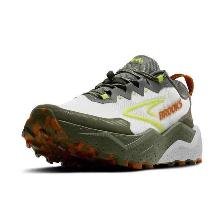 Brooks Caldera 8 Mens | Dusty Olive/lime/oyster
