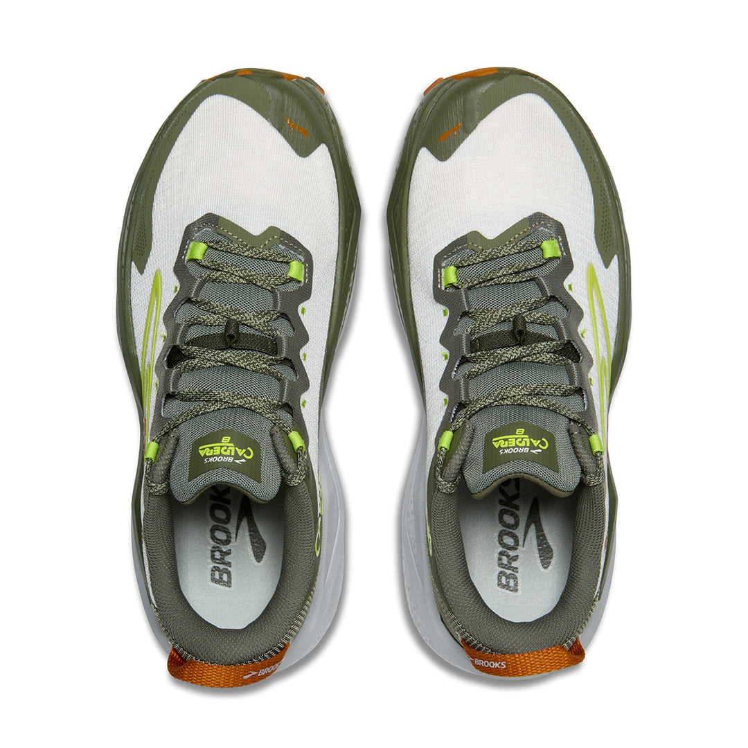Brooks Caldera 8 Mens | Dusty Olive/lime/oyster