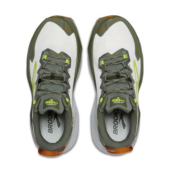 Brooks Caldera 8 Mens | Dusty Olive/lime/oyster
