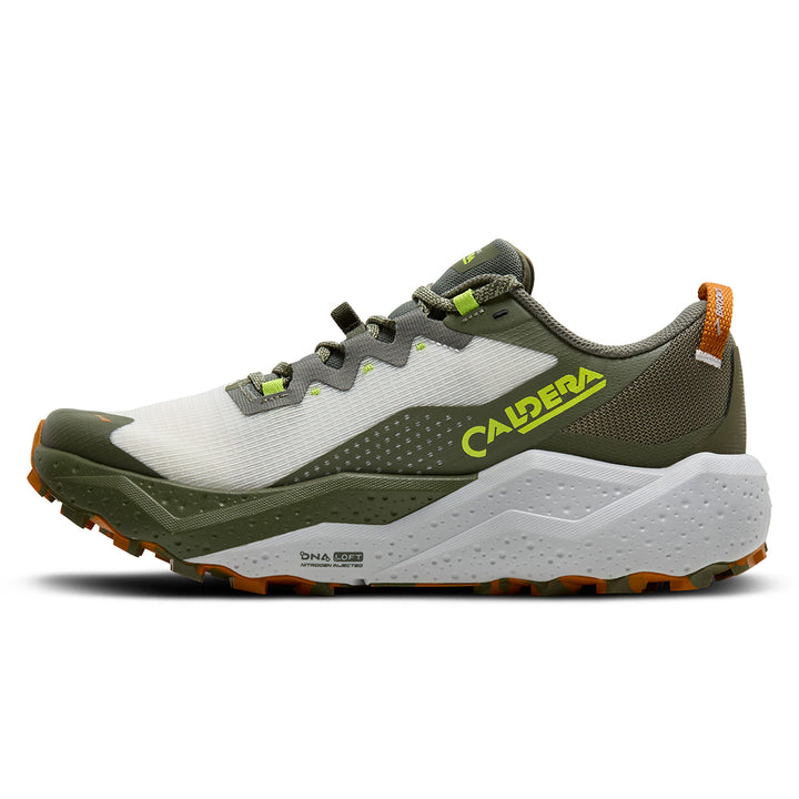 Brooks Caldera 8 Mens | Dusty Olive/lime/oyster