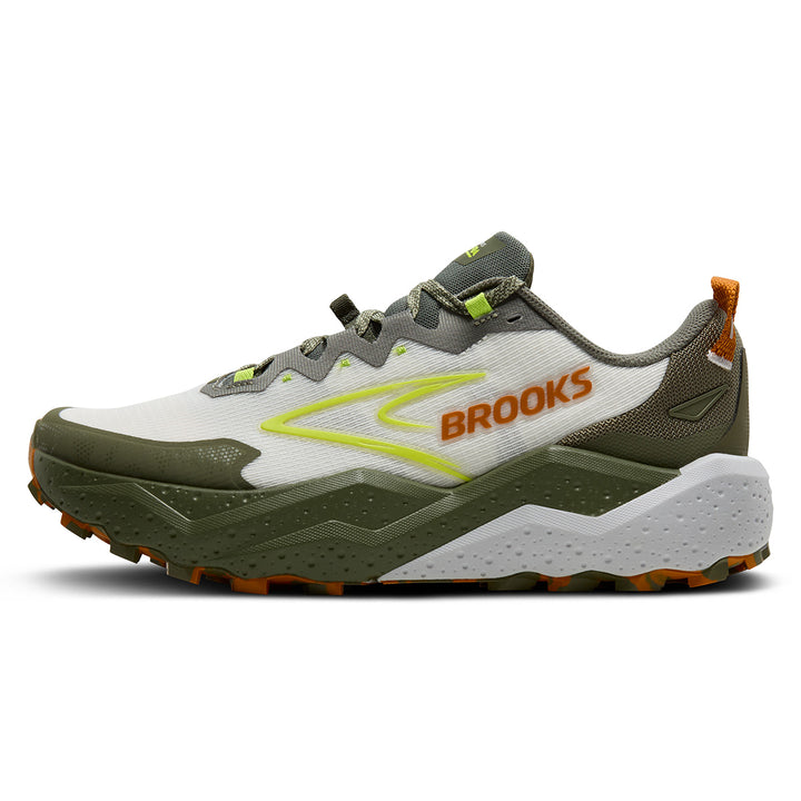 Brooks Caldera 8 Mens | Dusty Olive/lime/oyster