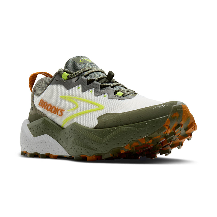 Brooks Caldera 8 Mens | Dusty Olive/lime/oyster