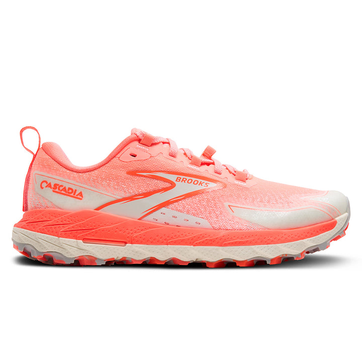 Brooks Cascadia 18 Womens | Ember/blue Wash/flame