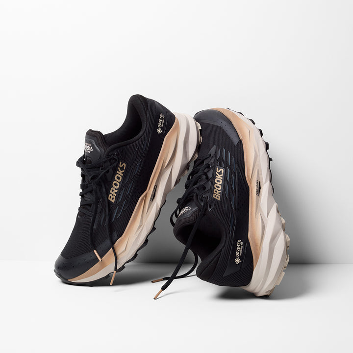 Brooks Cascadia 19 GTX Mens | Black/Ebony/Chateau Gray