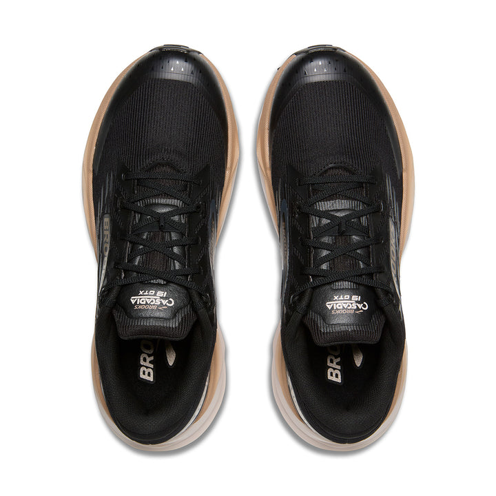 Brooks Cascadia 19 GTX Mens | Black/Ebony/Chateau Gray
