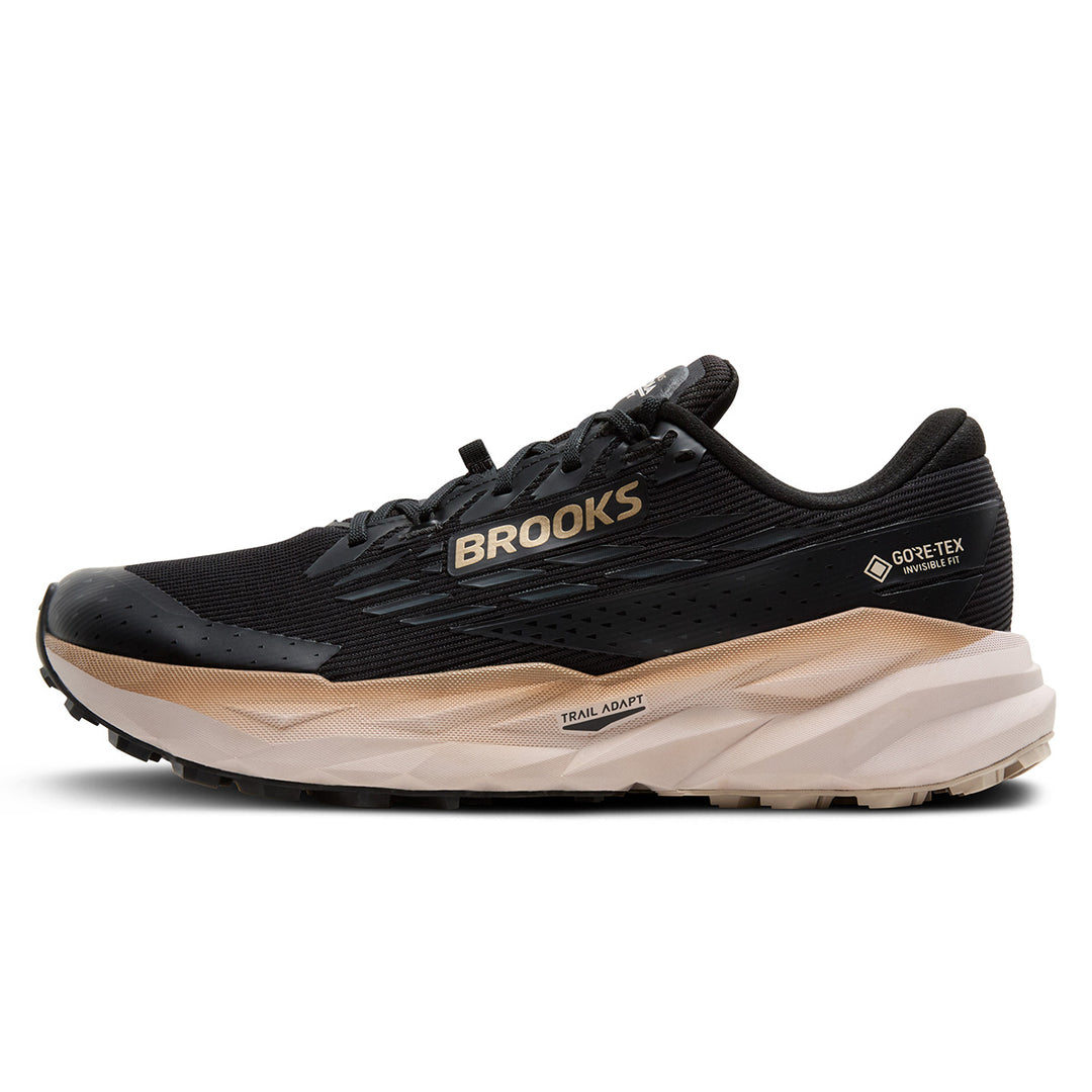Brooks Cascadia 19 GTX Mens | Black/Ebony/Chateau Gray