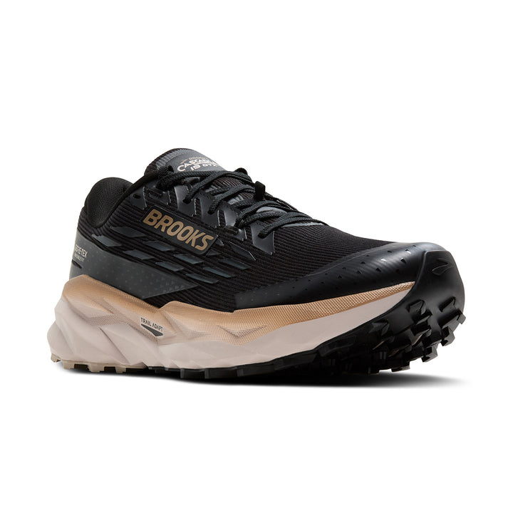 Brooks Cascadia 19 GTX Mens | Black/Ebony/Chateau Gray