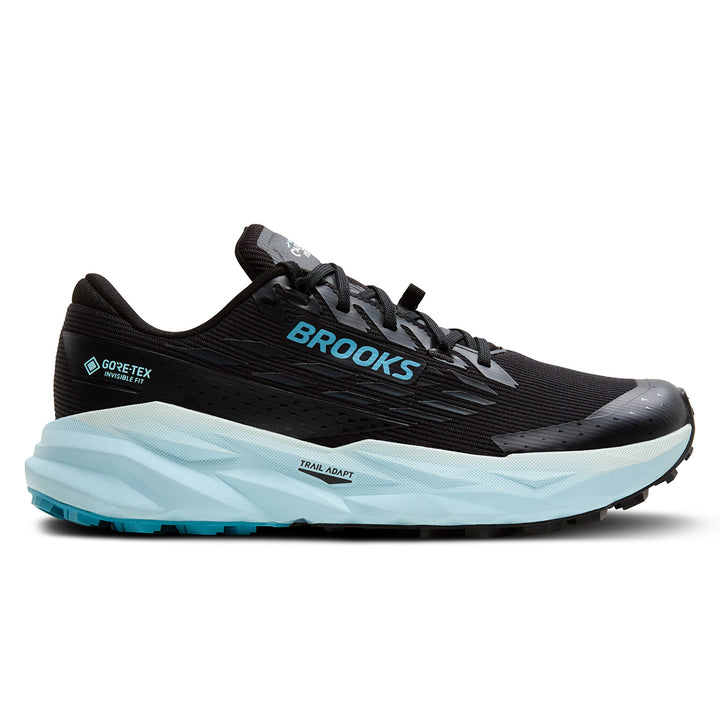 Brooks Cascadia 19 GTX Womens | Black/Ebony/Blue Flower