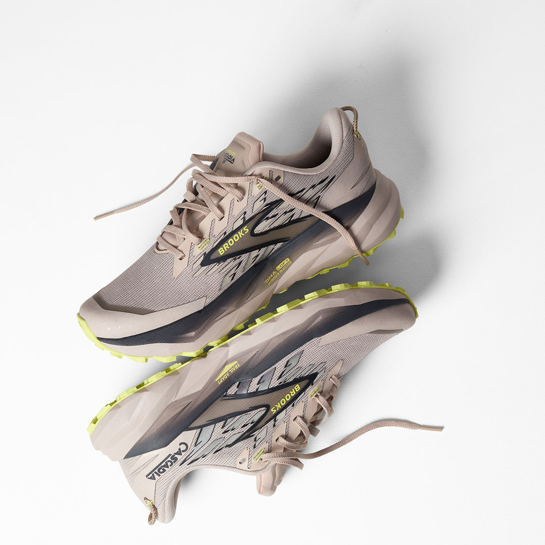 Brooks Cascadia 19 Mens | Chateau/ebony/sunny Lime