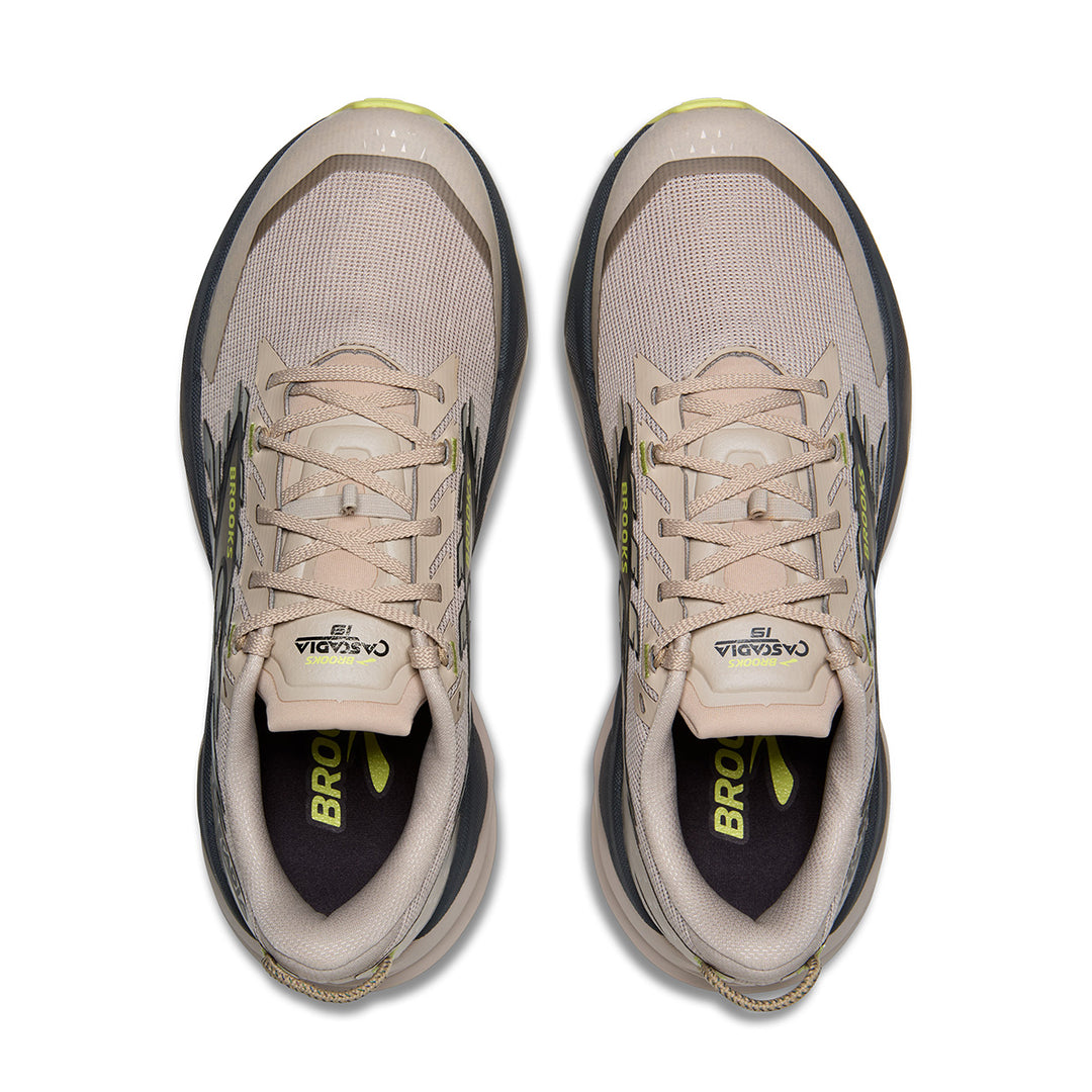 Brooks Cascadia 19 Mens | Chateau/ebony/sunny Lime