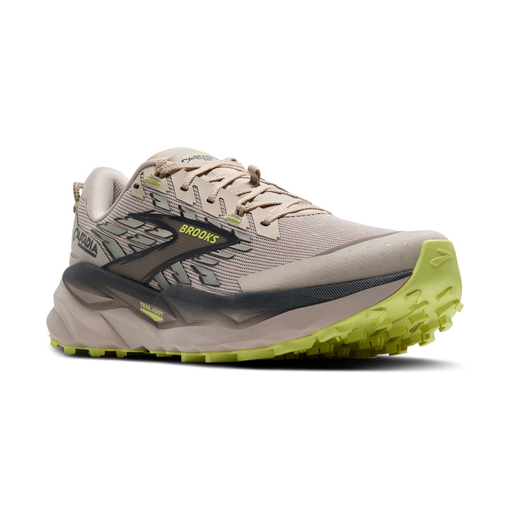 Brooks Cascadia 19 Mens | Chateau/ebony/sunny Lime