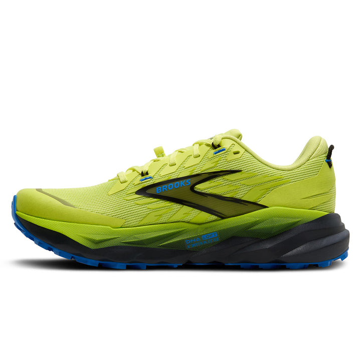 Brooks Cascadia 19 Mens | Sunny Lime/black/blue
