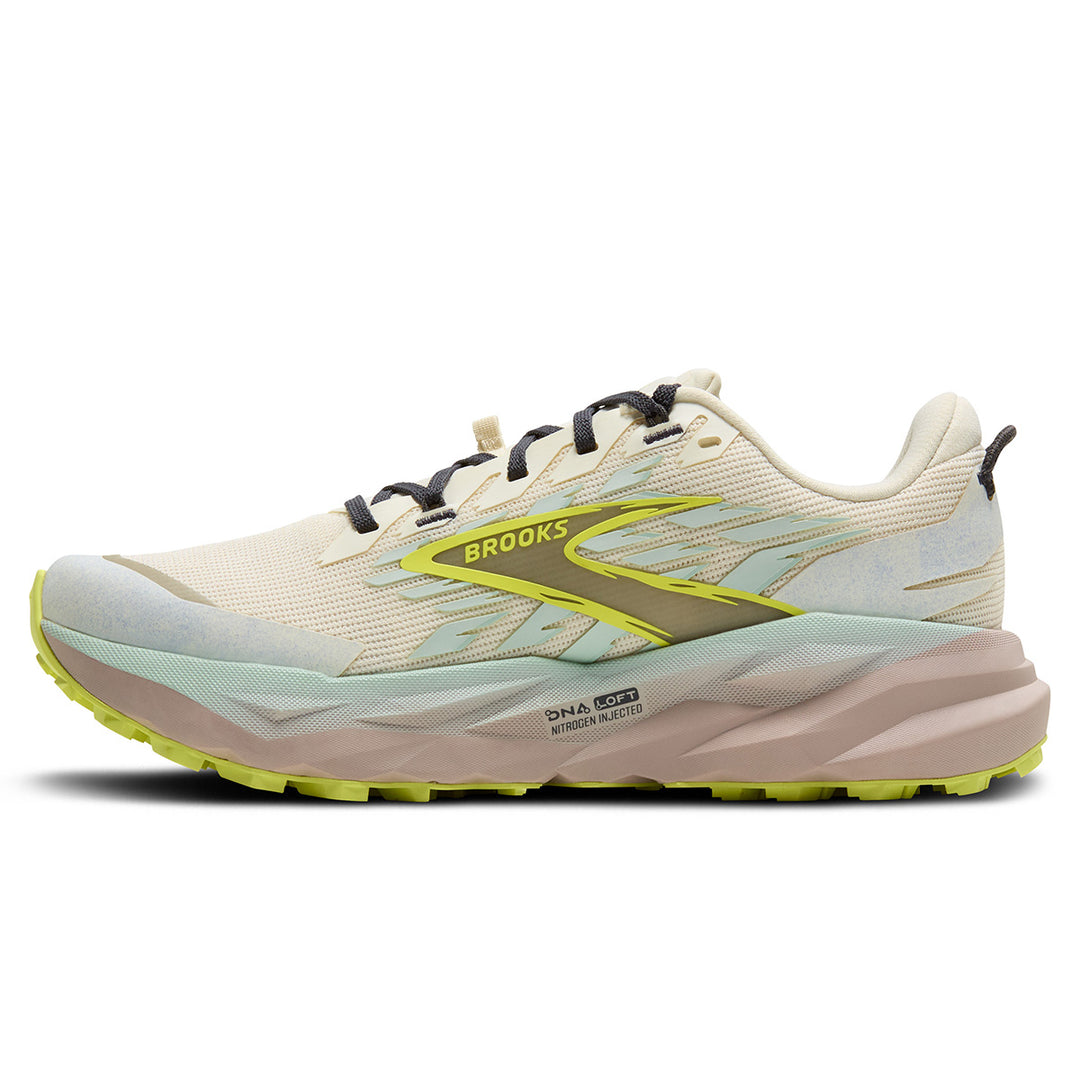 Brooks Cascadia 19 Womens | Coconut/misty Blue/ebony