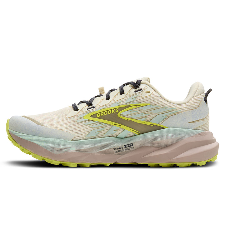 Brooks Cascadia 19 Womens | Coconut/misty Blue/ebony