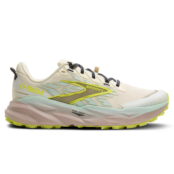 Brooks Cascadia 19 Womens | Coconut/misty Blue/ebony