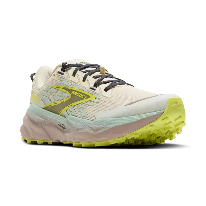 Brooks Cascadia 19 Womens | Coconut/misty Blue/ebony