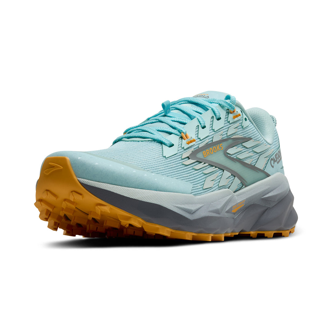 Brooks Cascadia 19 Womens | Clearwater/primer Grey/apricot