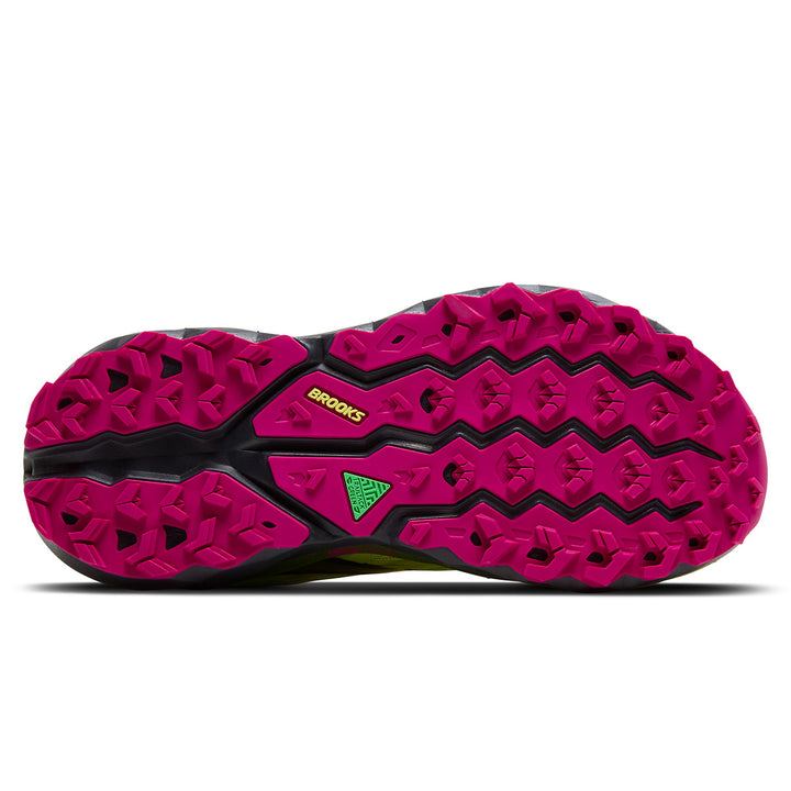 Brooks Cascadia 19 Womens | Sunny Lime/black/magenta