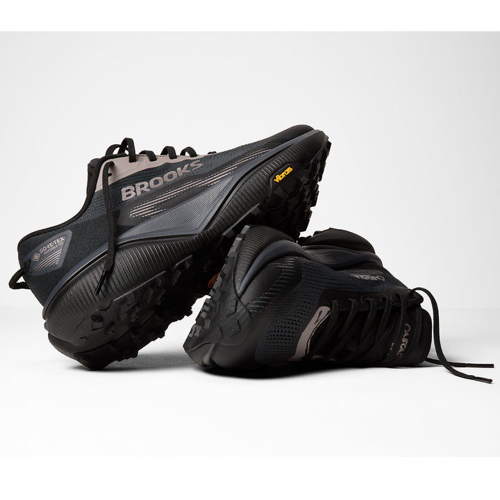 Brooks Cascadia 20 GTX Mens | Black/ebony/nocturnal