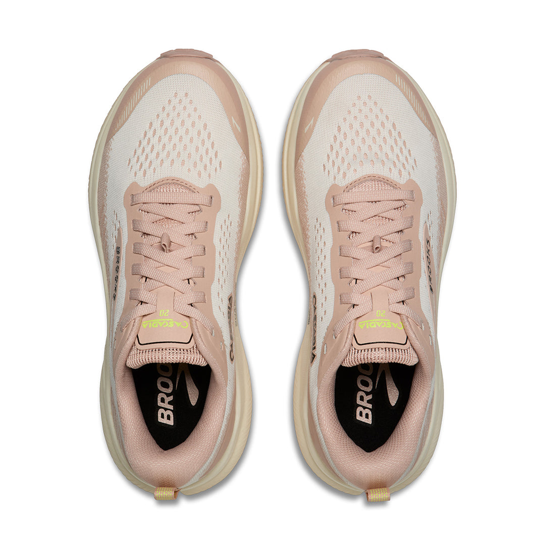 Brooks Cascadia 20 Womens | Arctic Wolf/rose/nightlife