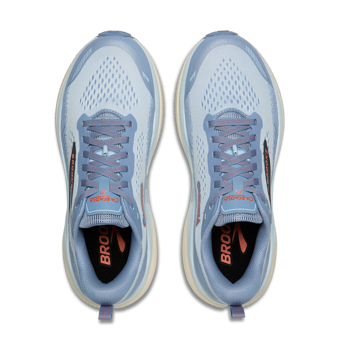 Brooks Cascadia 20 Womens | Nantucket/blue/tigerlily