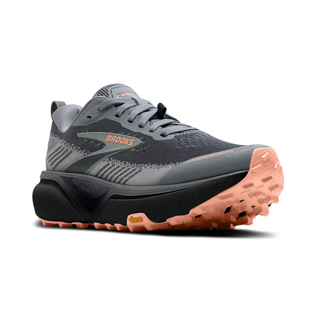 Brooks Cascadia 20 Womens | Grey/grey/peach