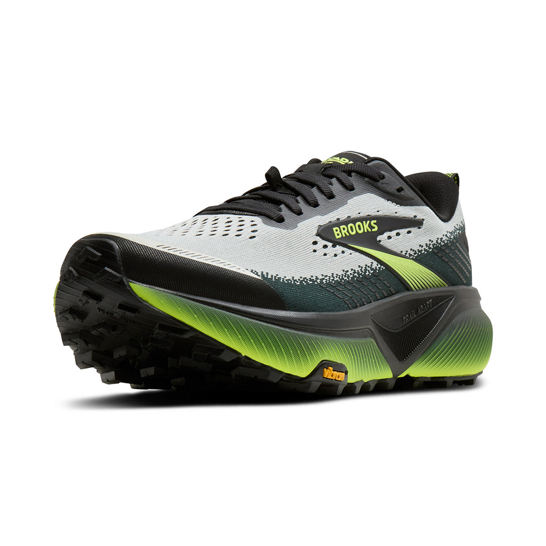 Brooks Cascadia 20 Mens | Grey/black/nightlife