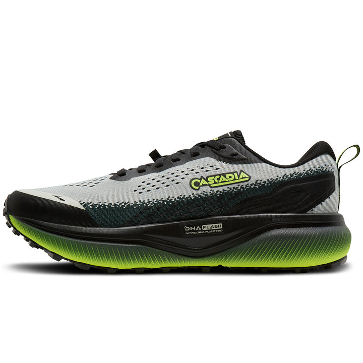 Brooks Cascadia 20 Mens | Grey/black/nightlife