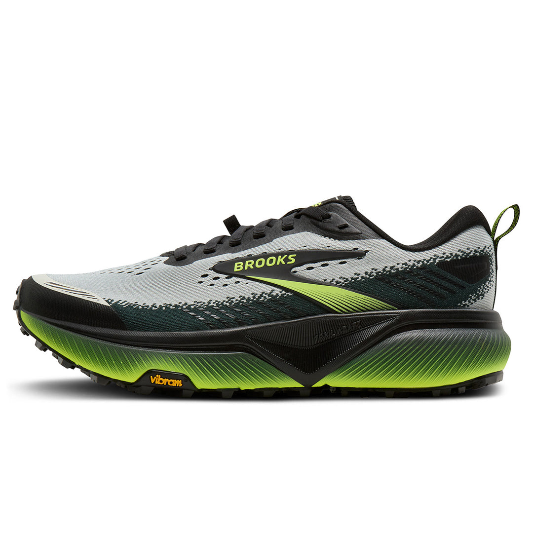 Brooks Cascadia 20 Mens | Grey/black/nightlife