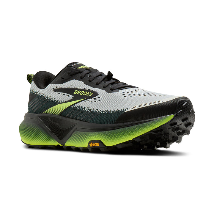 Brooks Cascadia 20 Mens | Grey/black/nightlife