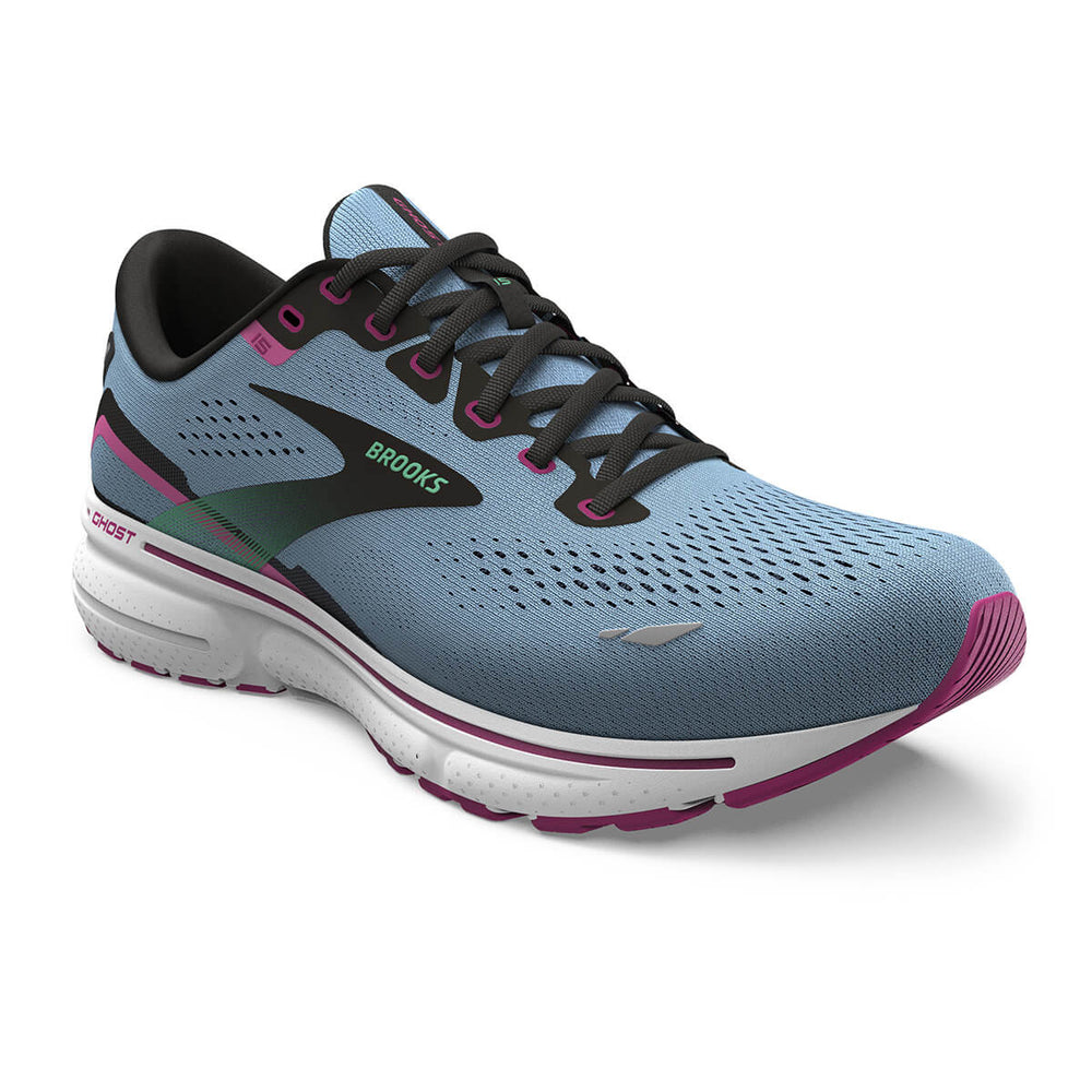 Brooks Ghost 15 Womens | Blue Bell | front