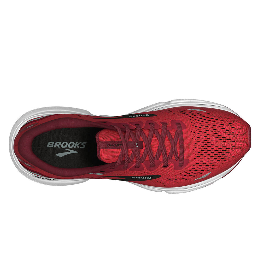 Brooks Ghost 15 Mens | Red | top