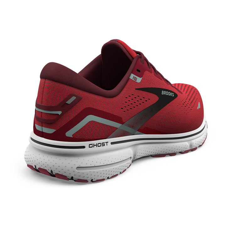 Brooks Ghost 15 Mens | Red | back