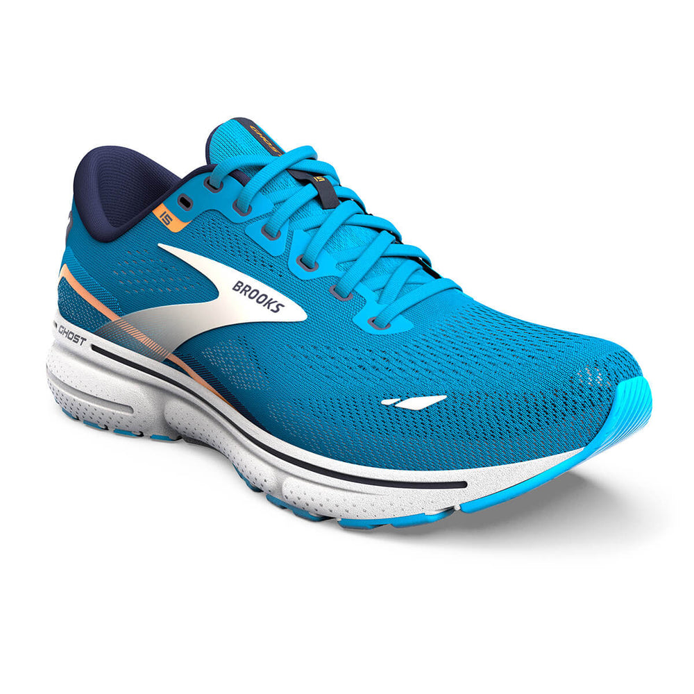 Brooks Ghost 15 Mens | Blue/peacoat | front