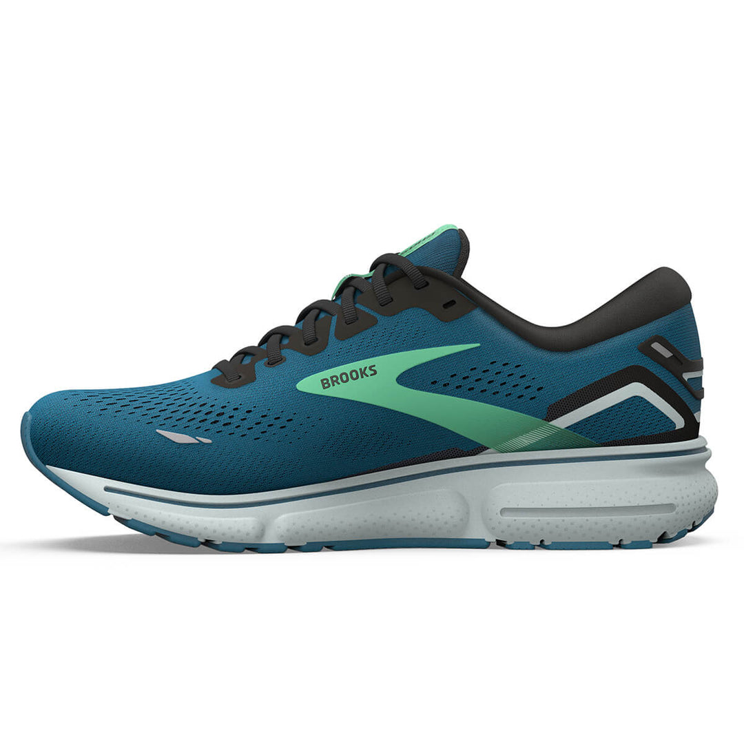 Brooks Ghost 15 Mens | Moroccan Blue | medial