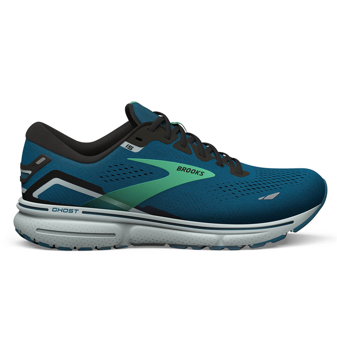 Brooks Ghost 15 Mens | Moroccan Blue