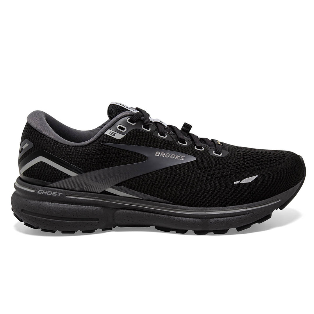 Brooks Ghost 15 GTX Womens Running Shoes | Black/blackened Pearl/alloy 