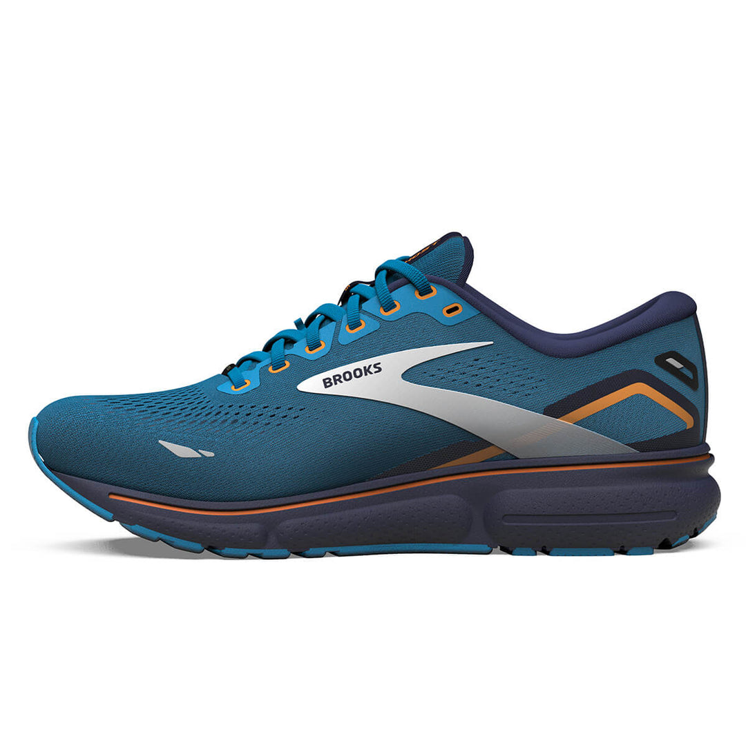 Brooks Ghost 15 GTX Mens Running Shoes | Blue/peacoat | medial
